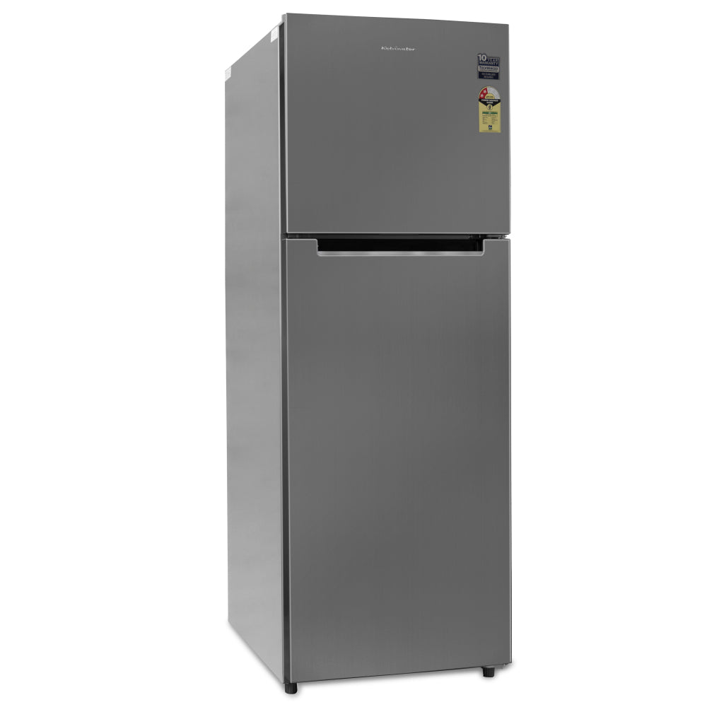 Kelvinator 350 litres 2 Star Double Door Refrigerators, Hairline Silver KRF-A370HSV(491604417) (OPEN BOX) Kelvinator 350 litres 2 Star Double Door Refrigerators, Hairline Silver KRF-A370HSV(491604417) (OPEN BOX)